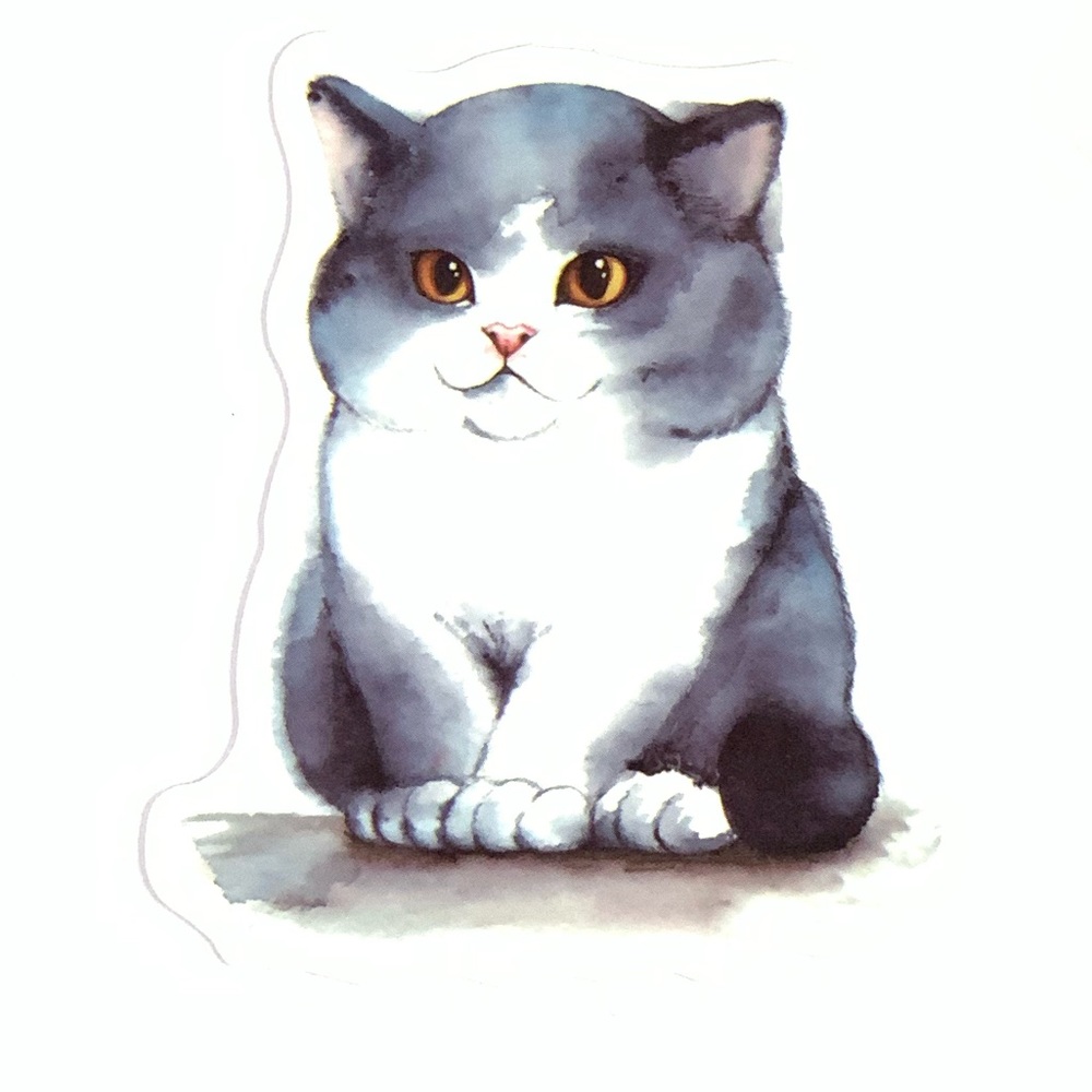 Cat Vinyl Sticker